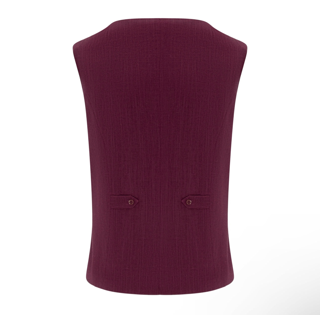 MASCULINE WAISTCOAT- BURGUNDY