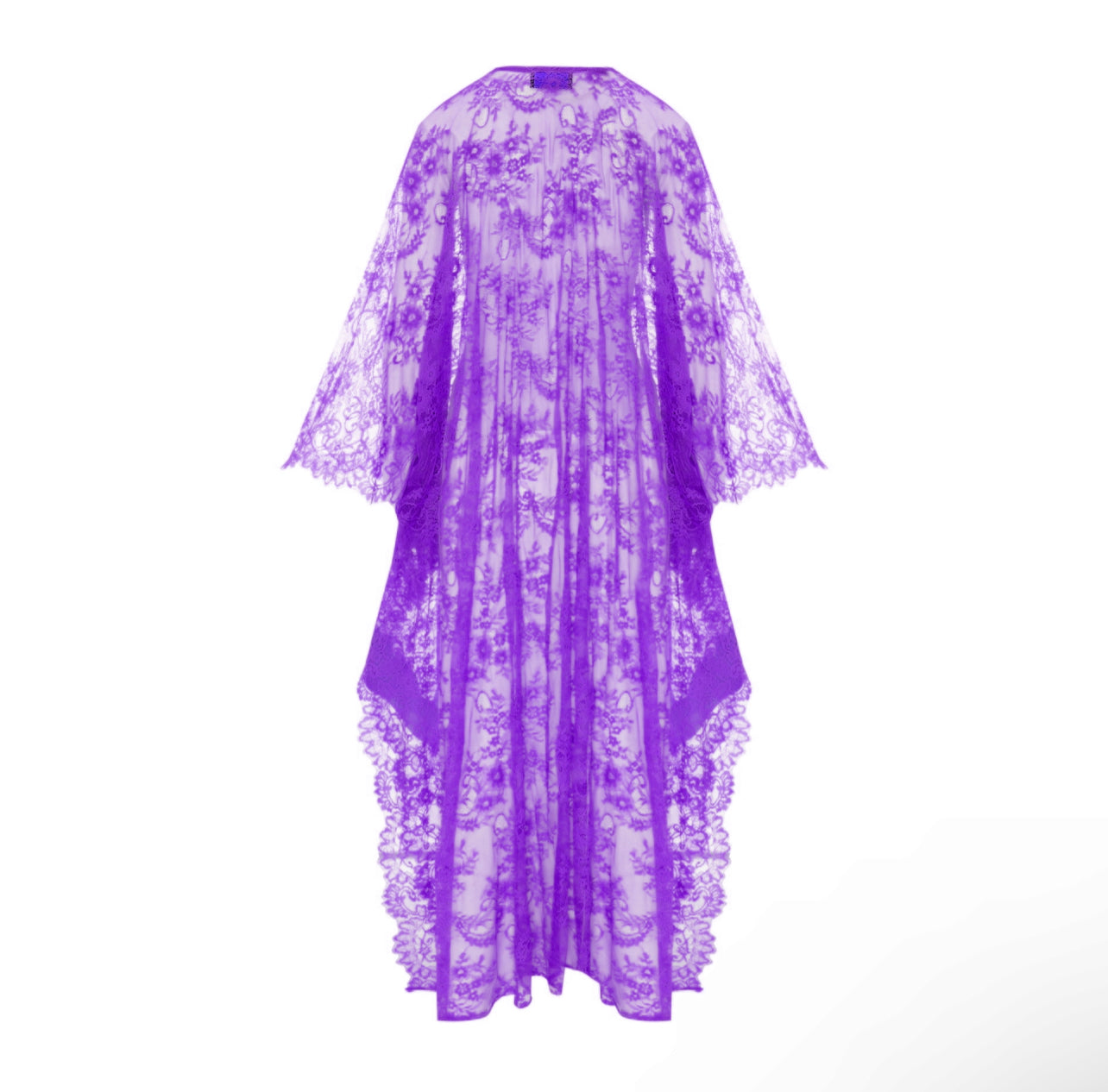 FLORAL LACE KAFTAN