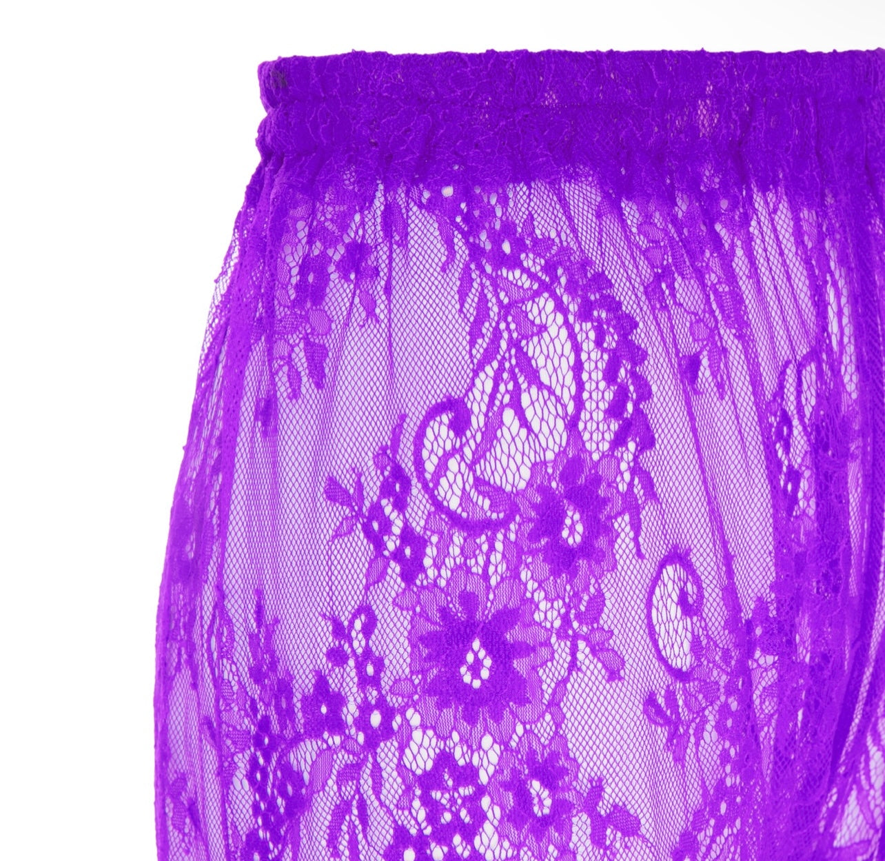 SWIM LACE PANT - PURPLE