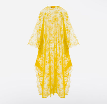 FLORAL LACE KAFTAN