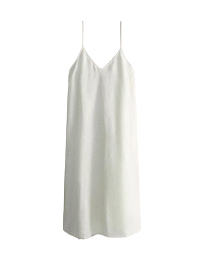 LINEN SLIP DRESS