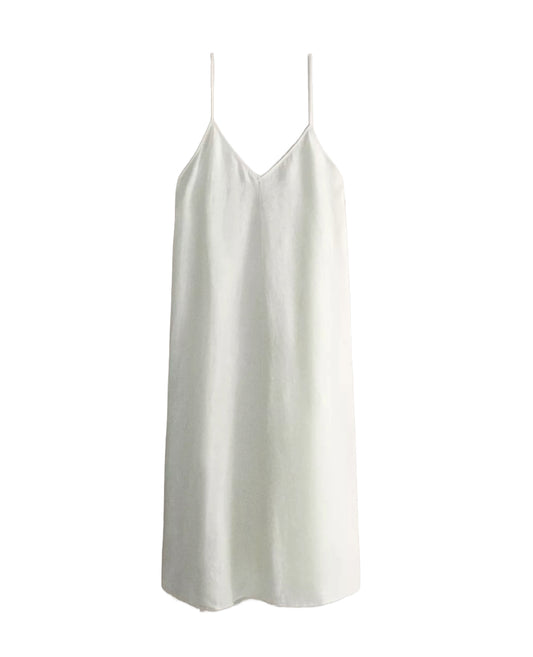 LINEN SLIP DRESS