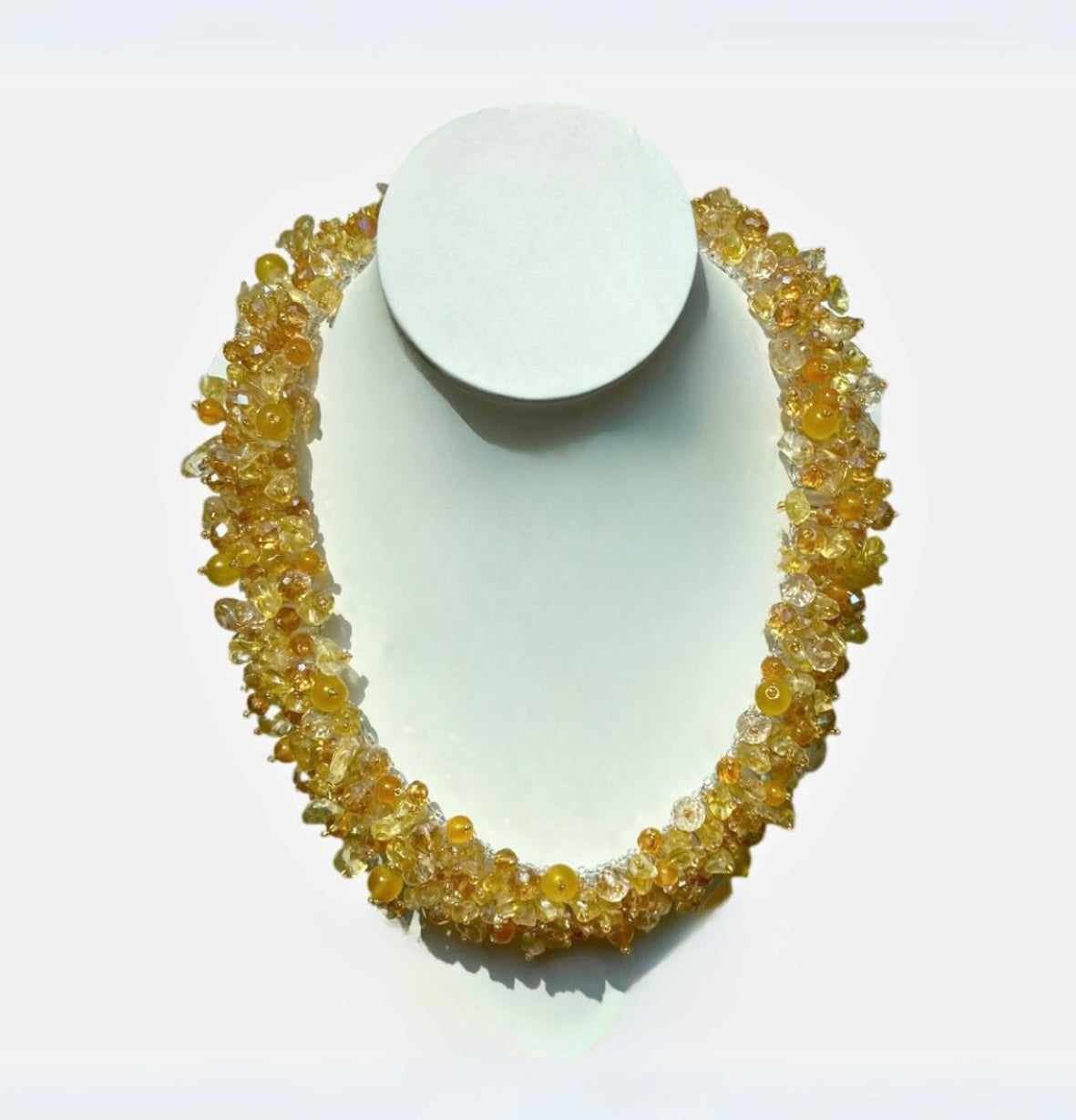 DIVAS DREAM NECKLACE - CITRINE CRYSTAL