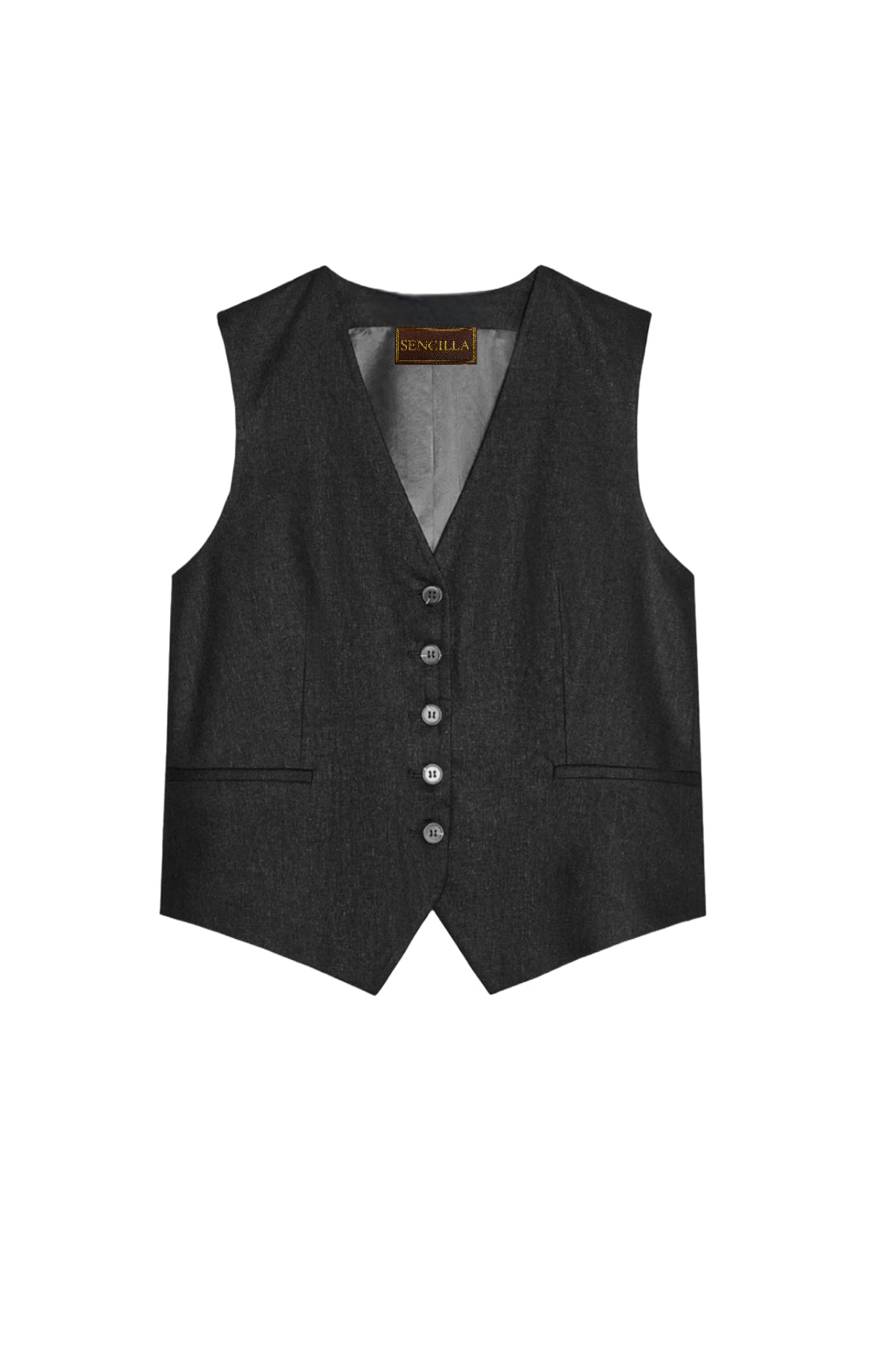 PALEROMO WAISTCOAT - MIDNIGHT
