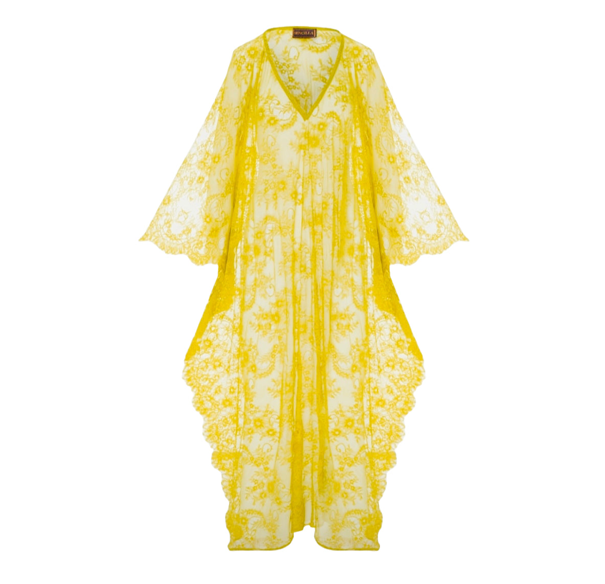 FLORAL LACE KAFTAN