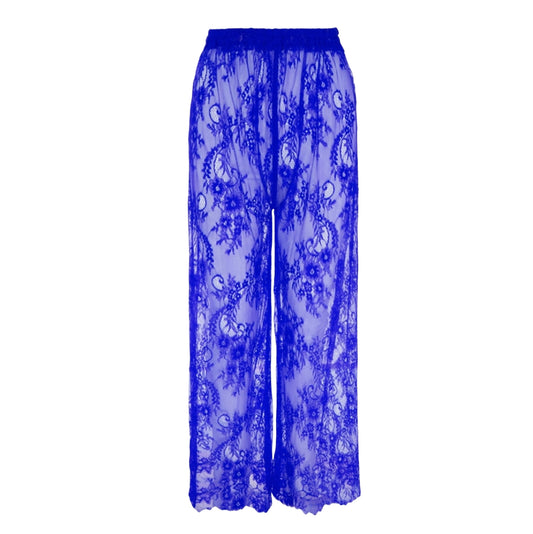 SWIM LACE PANT - BLUE