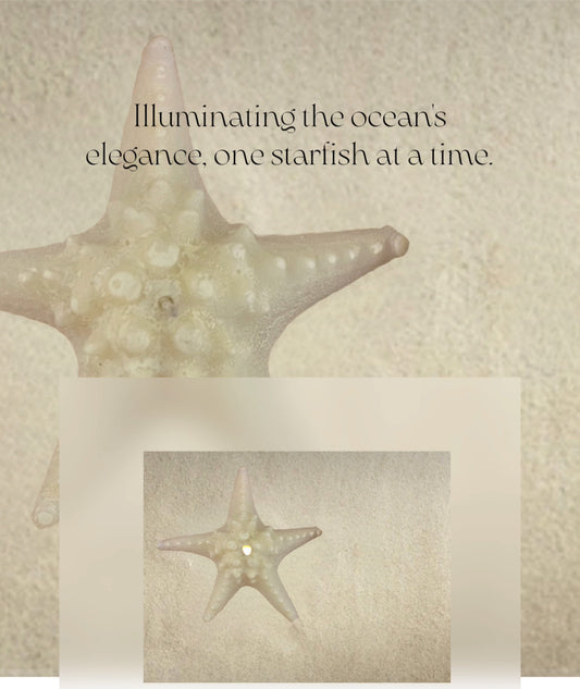 STARFISH CANDLE - OCEANS ELEGANCE